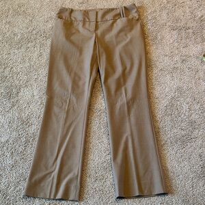 The Limited Cassidy Tan Flare Pants 8S/8P